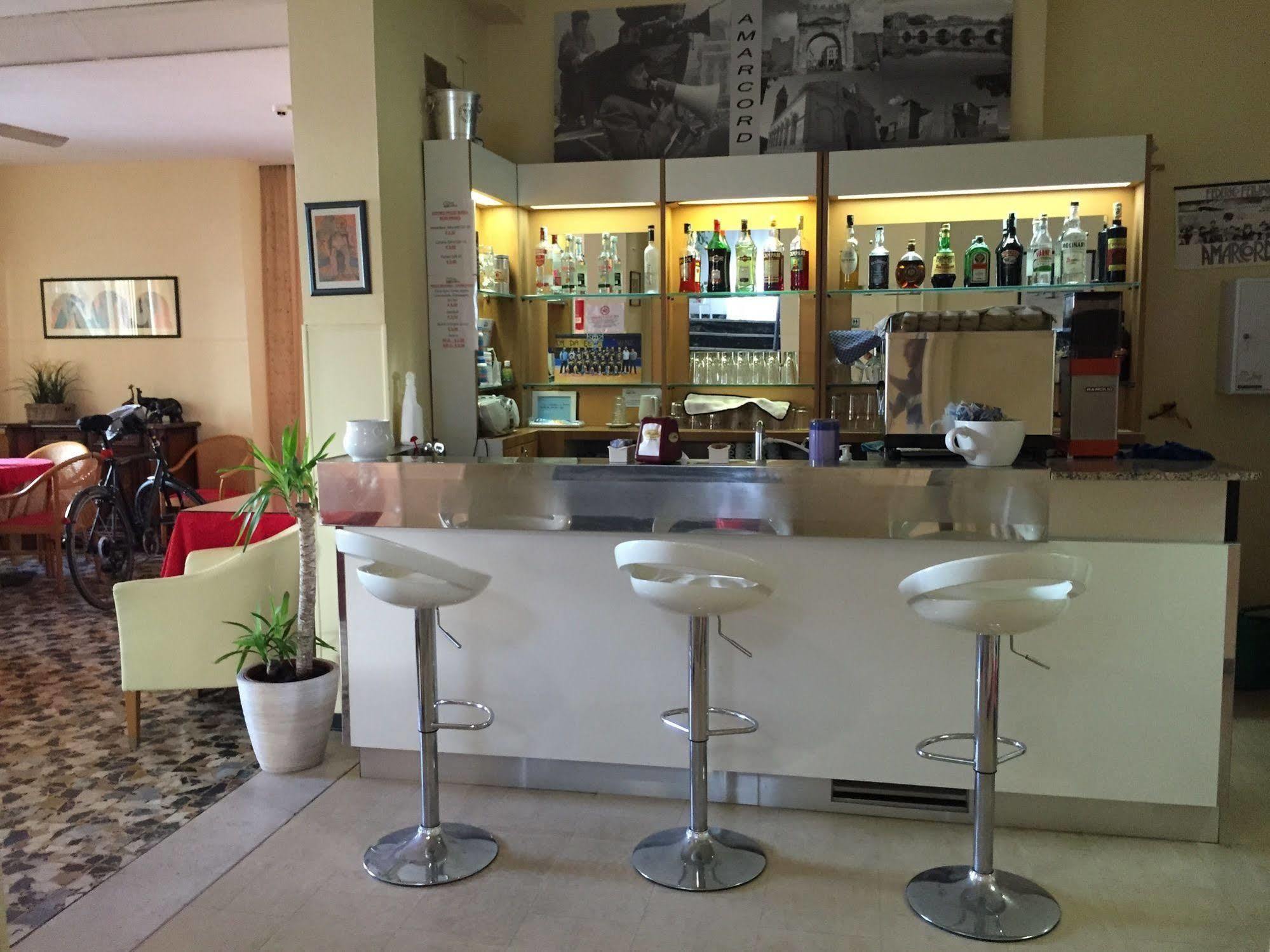 Hotel Zaghini Rimini Exterior foto