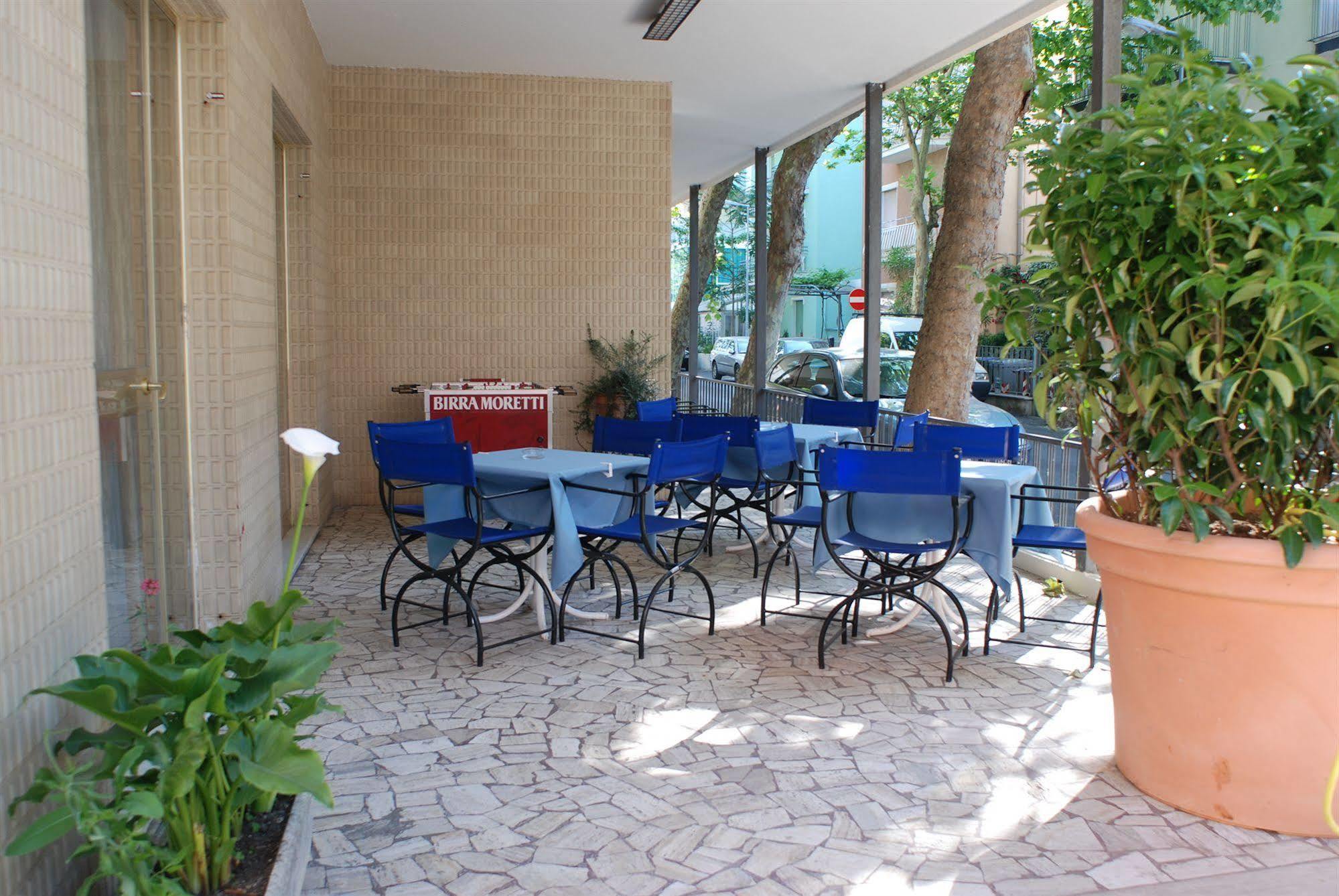 Hotel Zaghini Rimini Exterior foto